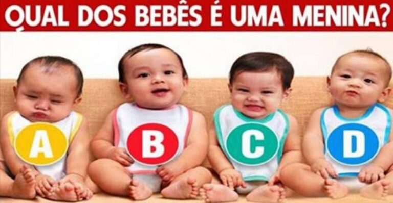 Qual dessas crianças é uma menina? Sua resposta vai dizer muito sobre você