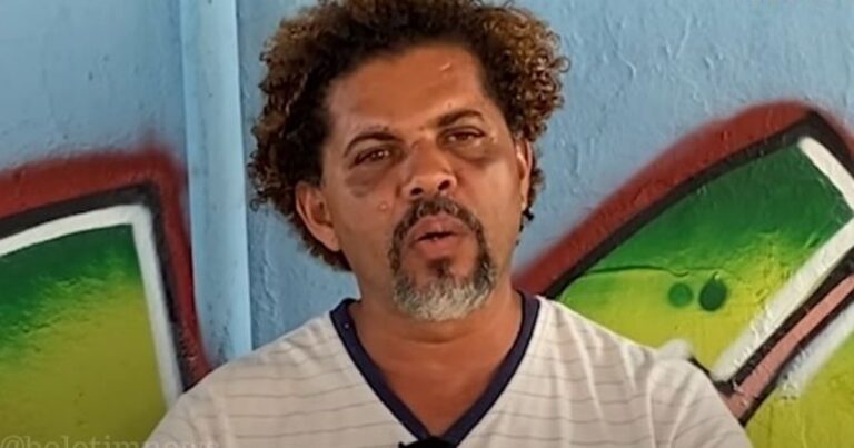 Mendigo agredido por personal dá primeira entrevista e conta a sua versão
