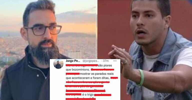 BBB22: Editor do reality não esconde que tem ranço de Arthur e DETONA torcida do ator: ‘São piores que bolsominions’