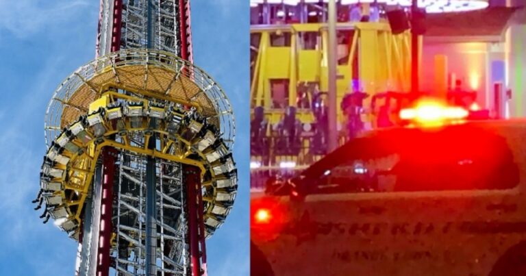 Adolescente de 14 anos morre após cair de brinquedo de parque depois de cinto de segurança se soltar