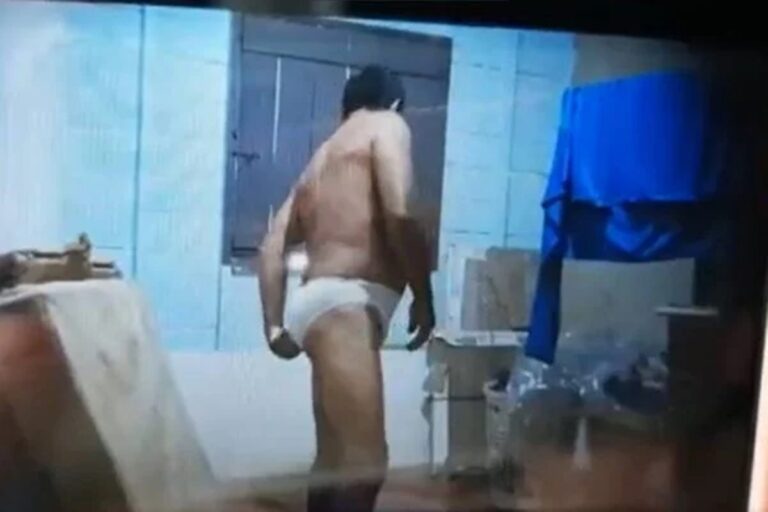 Vídeo: homem é flagrado invadindo casa para cheirar e usar calcinhas