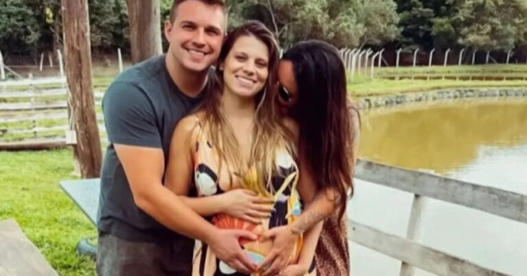 Trisal está ansioso com a chegada do primeiro bebê e detalhes de como vão cuidar da criança surpreende