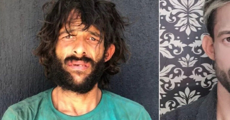 Morador de rua ganha banho de loja e fica irreconhecível após transformação em salão de beleza: ‘cansei da humilhação’