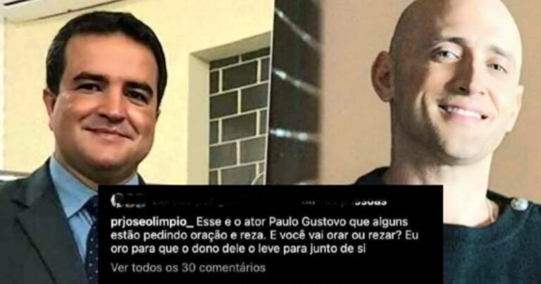 Pastor que orou e desejou o falecimento de Paulo Gustavo é condenado um ano após a perda do artista