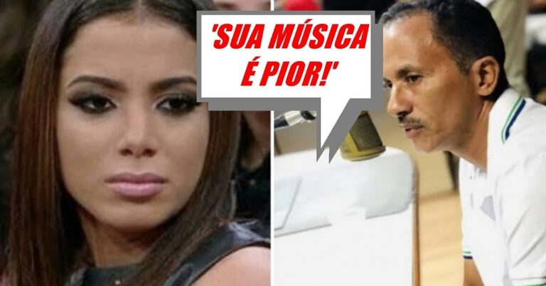 Anitta foi debocha do cantor de CANETA AZUL e acaba sendo humilhada em rádio