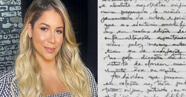 Sensitiva divulga suposta carta psicografada enviada por Marília Mendonça: ‘Era meu dia. Minha hora, sim’