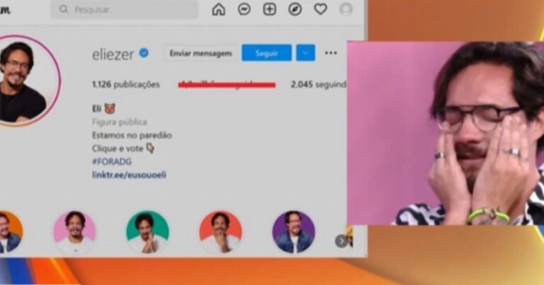BBB22: Reação de Eliezer ao ver que não chegou nem perto da quantidade de seguidores que queria vira piada; Vídeo