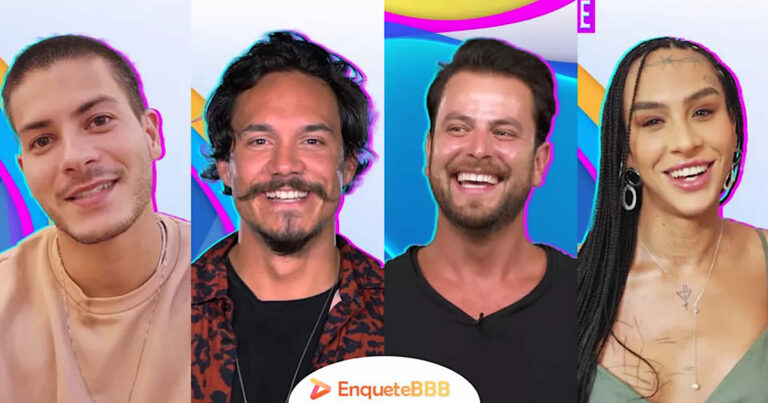 BBB22: Enquete mostra quem vai para o quarto secreto entre Arthur, Eliezer, Gustavo e Lina