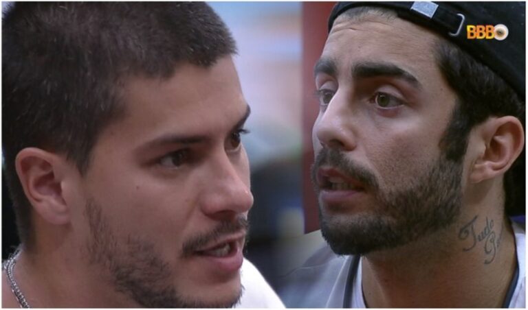 BBB22: Arthur Aguiar volta com sangue nos olhos e primeira atitude foi acertar conta com Pedro Scooby