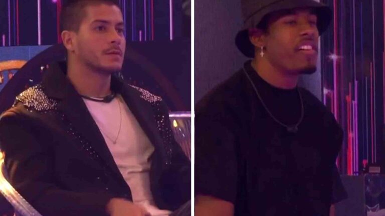 BBB22: Paulo André e Arthur se desentendem durante festa: “Rabugento”