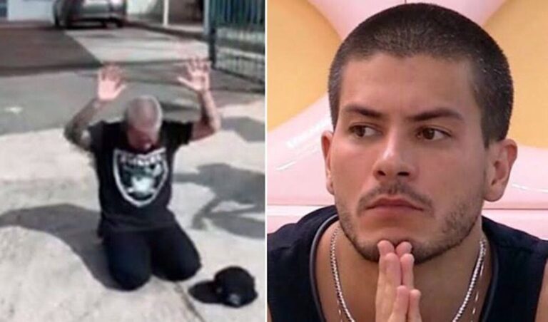 Yudi vira piada na web, após entrar em oração depois de ler que ex-sister do reality pediu trabalho de Magia Negra contra Arthur