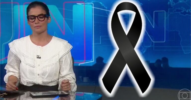 Luto no Jornal Nacional, que termina em silêncio por ex-diretor da Globo, falecido esta semana