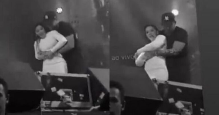 Encoxada de Tierry constrange Maraisa durante show e reação dela viraliza; Assista
