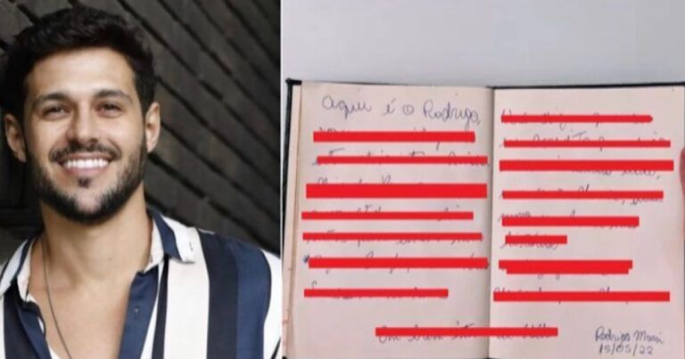 Ex-BBB Rodrigo pública carta que escreveu em sua 1ª aparição após o acidente e emociona o Brasil