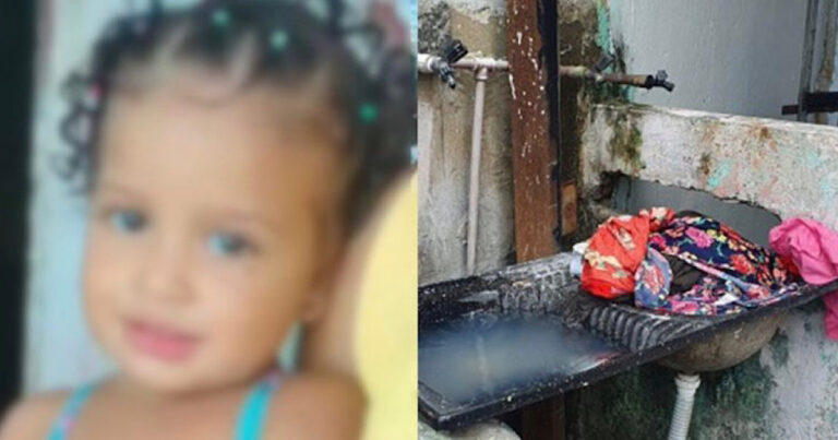Mãe é presa após tirar a vida da filha de 1 ano em tanque de lavar roupas