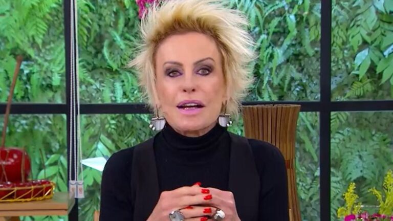 Nervosa, Ana Maria Braga dá puxão de orelha em funcionário ao vivo: “Não preciso chamar”