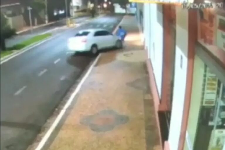 Vídeo: Padre é suspeito de atropelar homem e fugir sem prestar socorro após furto em igreja