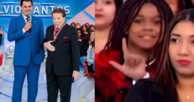 Apoiadora de Lula provoca aliado de Bolsonaro no Programa Silvio Santos e vídeo viraliza