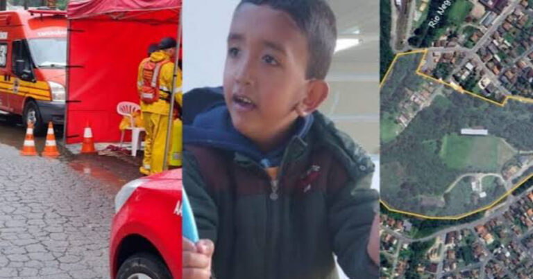 Urgente: Busca por Ítalo, de 5 anos, em Rio Negrinho (SC), é encerrada de maneira trágica: ‘Sem vida’
