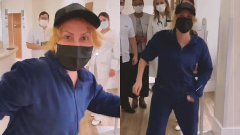 Vídeo: Joelma recebe alta do hospital e comemora cantando: “Quebrando as correntes”