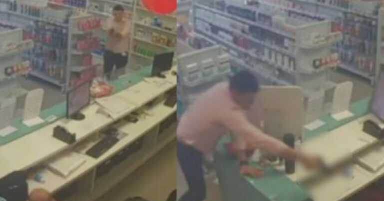 Vídeo: Homem entra em farmácia, tira a vida do sogro a tiros e liga para namorada: ‘matei seu pai’ – Imagens viralizam