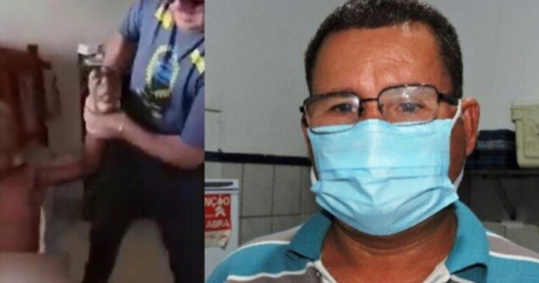 Prefeito vira alvo de investigação depois de arrastar idoso sem roupa e acertá-lo com água gelada; vídeo