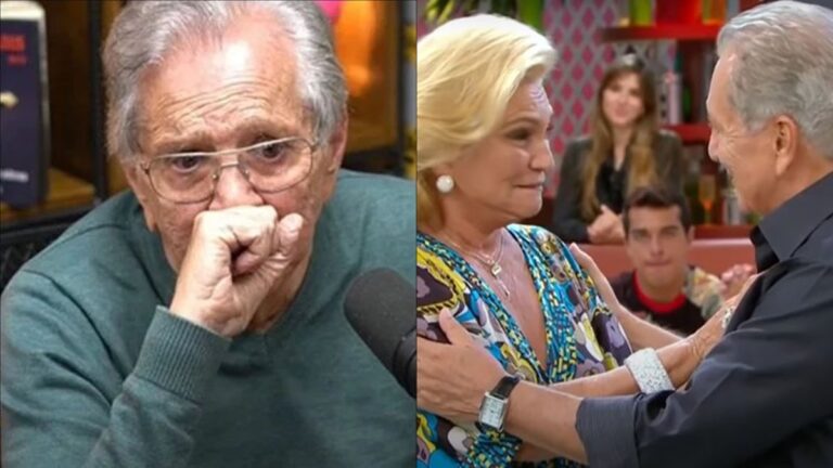 Vídeo: Emocionado, Carlos Alberto de Nóbrega entrega último pedido de Hebe: “Não quero”