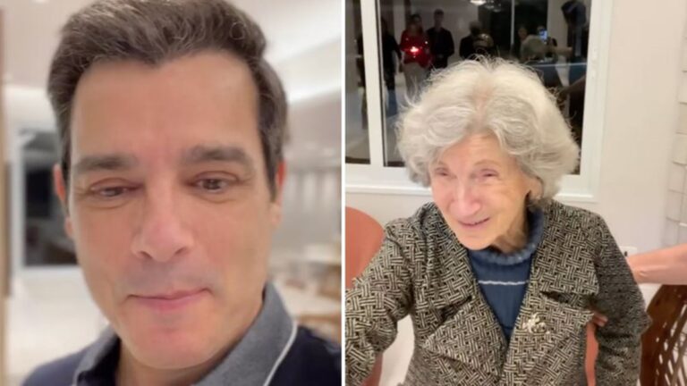 Vídeo: Celso Portiolli dá casa nova para a mãe que reage com sinceridade: “Muito chique, tô fora”