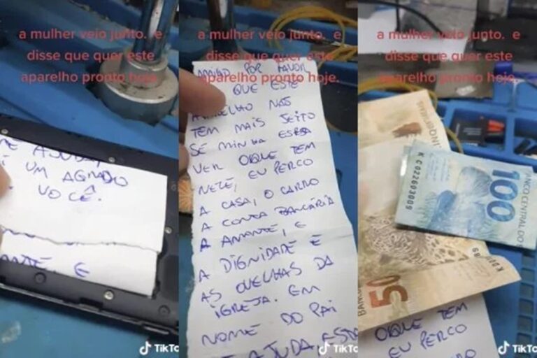 Vídeo: Marido infiel apela para mulher não acessar celular e viraliza