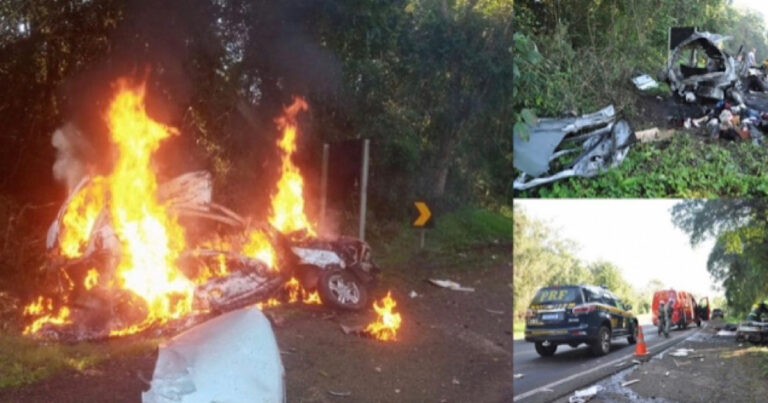 Tragédia: Acidente grave na BR-386 deixa vários mortos imagens impressionam