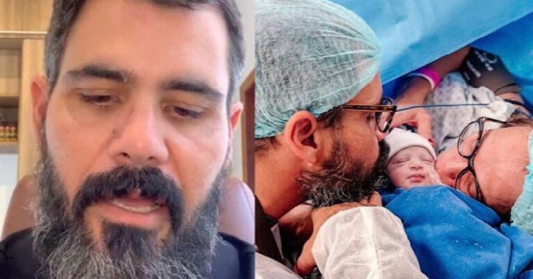 Vídeo: abatido, Juliano Cazarré vem a público falar de triste situação com a filha com doença cardíaca
