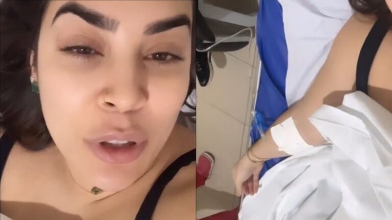 Naiara Azevedo é hospitalizada às pressas com fortes dores: “Tô numa maca”