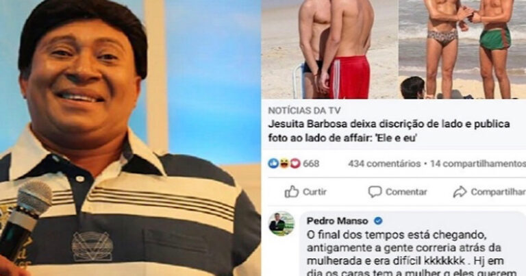 Humorista faz comentário homofóbico contra ator de Pantanal, mas se dá mal e terá que enfrentar a justiça
