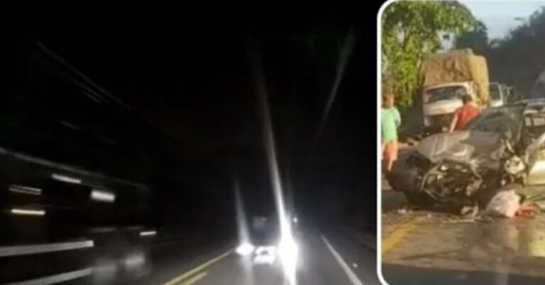Vídeo flagra o momento em que colisão frontal deixa várias vítimas na BR-259 no interior do ES – Imagens Fortes
