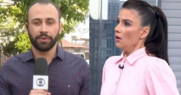 Repórter da Globo descobre ao vivo que seu amigo pessoal foi baleado na cabeça durante assalto; jornalistas se chocam