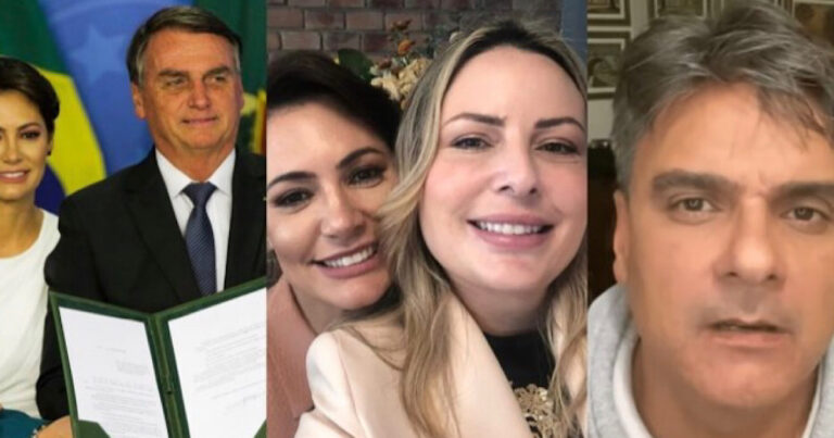Bolsonaro e Michelle almoçam com Guilherme de Pádua, assassino de Daniela Perez, e primeira-dama é pega no pulo em comentário; veja imagens