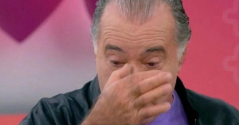 Ator Tony Ramos derrama lágrimas no programa “Mais Você” e diz o que não suporta na vida