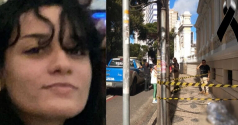 Vídeo flagra o momento em adolescente é morta em assalto diante da mãe e da irmã