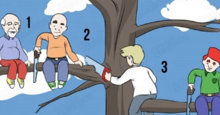 Qual desses homens vai cair primeiro? Veja o que sua resposta revela sobre sua personalidade