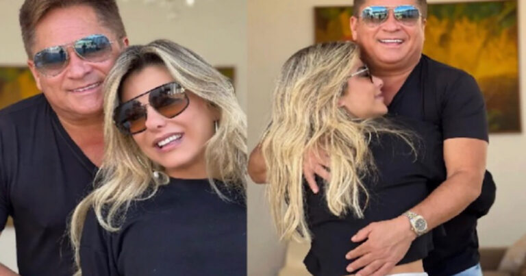 Poliana diz se está esperando filho com Leonardo, mostra barriga e esclarece ciúmes: ‘Não fico sabendo!’