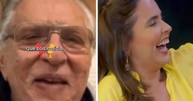 Carlos Alberto faz cara de ‘maldade’ com descoberta médica e deixa esposa com vergonha
