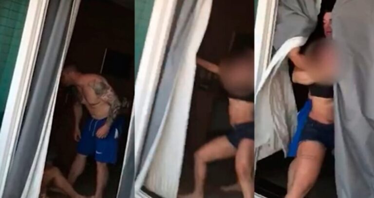 ABSURDO: Policial penal é flagrado batendo em esposa, em hotel na Barra da Tijuca; veja o vídeo