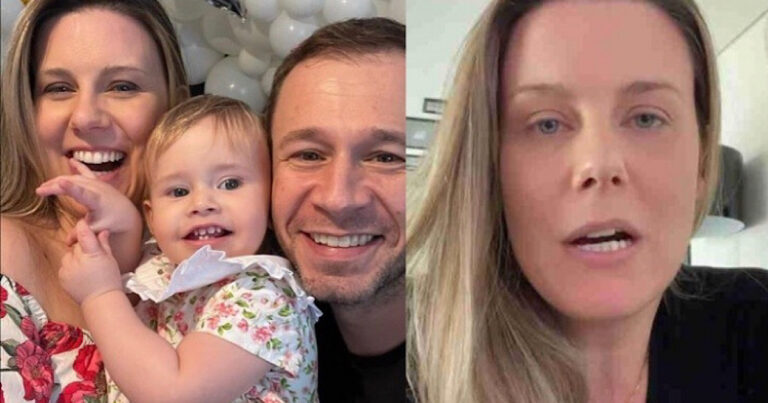 Esposa de Tiago Leifert dá notícia sobre tratamento de câncer da filha: ‘sem previsão’