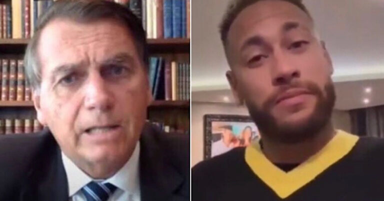 Após receber vídeo enviado por Neymar, Bolsonaro se pronuncia e manda recado ao jogador