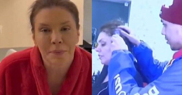 Lutando com câncer, Simony mostra pela primeira vez vídeo de filho raspando seu cabelo: ‘Foi difícil’