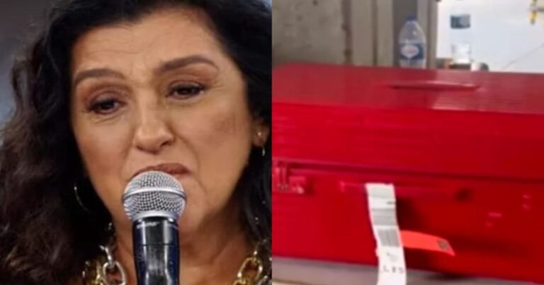 Vídeo de Regina Casé sendo expulsa pra fora de avião é divulgado e motivo inacreditável é confirmado