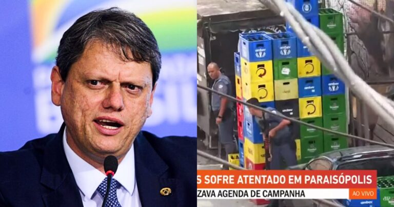 URGENTE: Tarcísio Gomes de Freitas sofre atentado a tiros em Paraisópolis (SP); vídeo do momento chama atenção