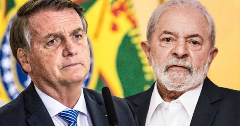 Lula e Bolsonaro irão disputar 2º turno da eleição presidencial
