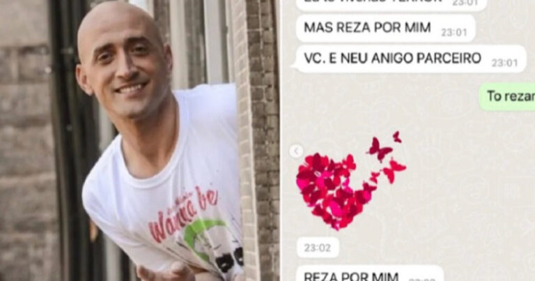 Amigo de Paulo Gustavo expõe prints de conversa quando ele estava internado: ‘disse que sobreviveria’
