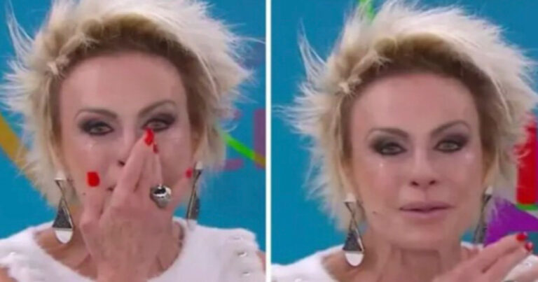 Vídeo: Ana Maria Braga não segura o choro ao anunciar falecimento de famosa global